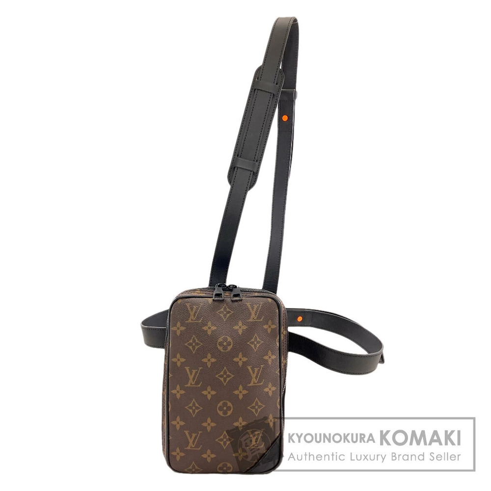Louis Vuitton Utility Side Bag Hip Waist Monogram Canvas